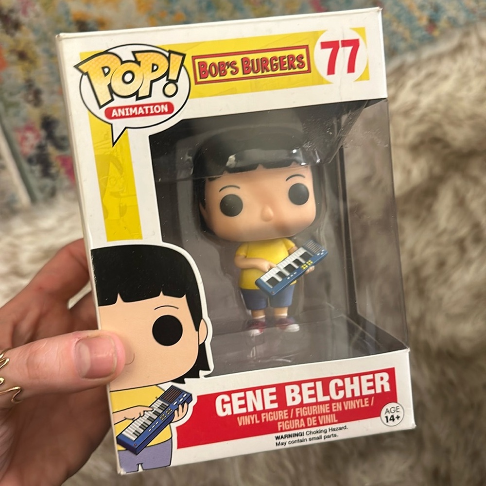 #77 VAULTED Gene Belcher Bob’s Burgers Funk Pop vinyl figure